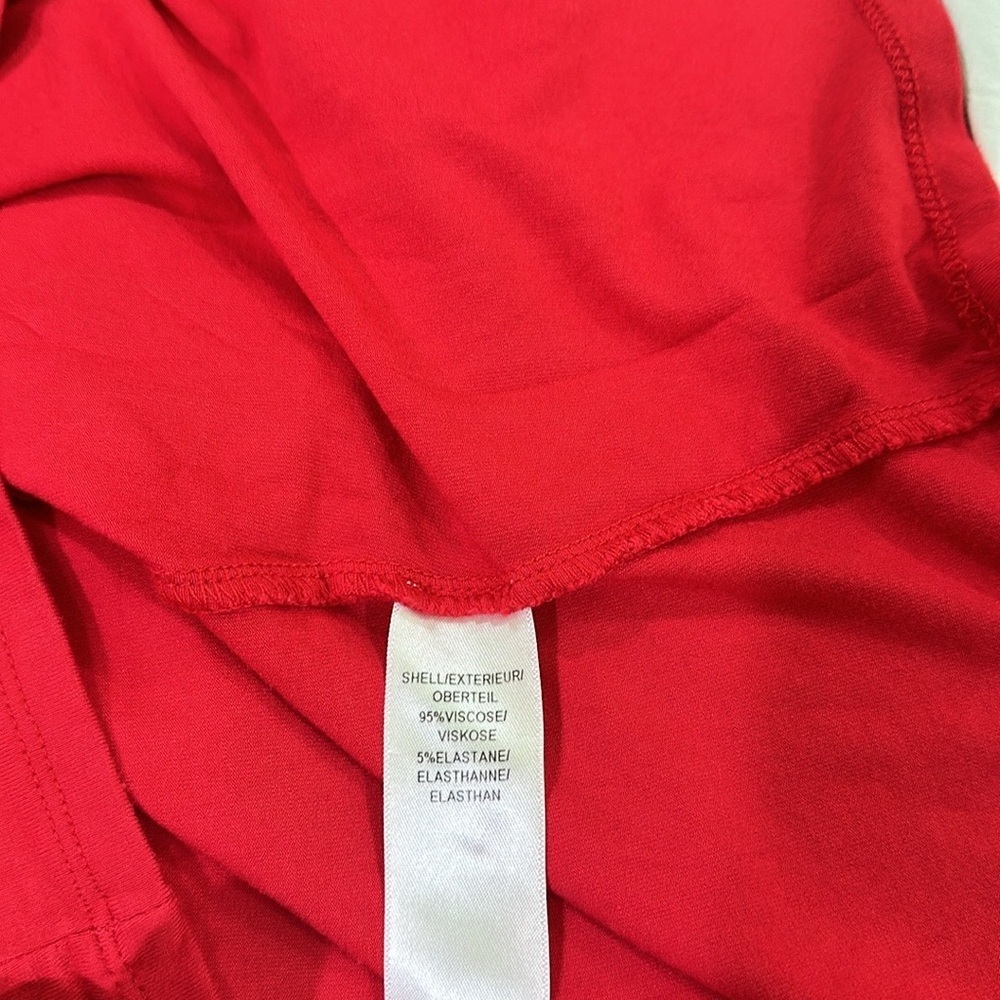 Adrianna Papell Red Midi Dress - Picture 5 of 12